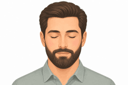 فروة الرأس + اللحية