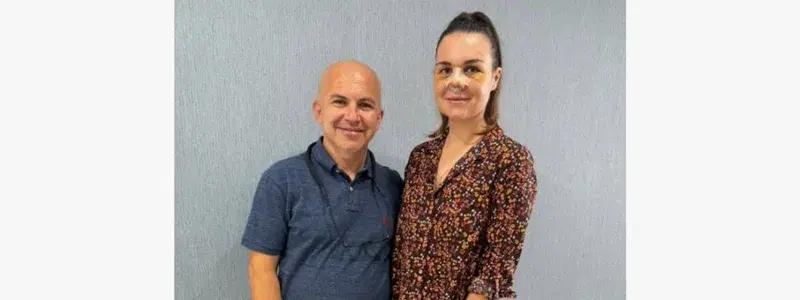 Photo from Olha Chuchkalova's visit